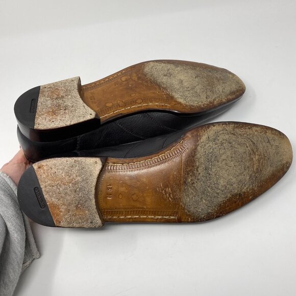 gravati for wilkes bashford leather slip on loafers main image 4